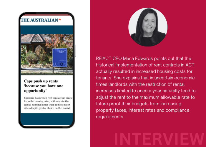 INTERVIEW: HISTORICAL IMPLEMENTATION OF RENT CONTROLS IN ACT AND THE IMPACT ON HOUSING COSTS FOR TENANTS
