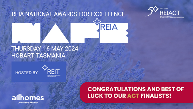 INDUSTRY NEWS: ACT finalists for the 2024 REIA National Awards for Excellence announced