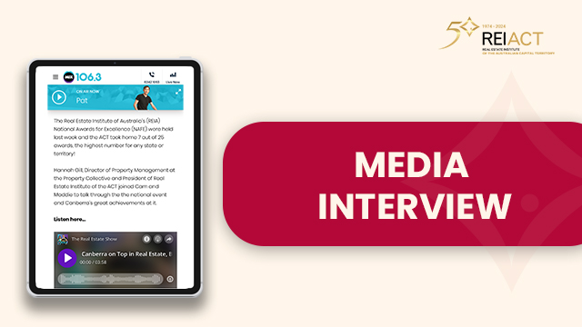 MEDIA INTERVIEW: REIACT PRESIDENT HANNAH GILL ON THE ACT’S RECENT WIN AT REIA NAFE 2024