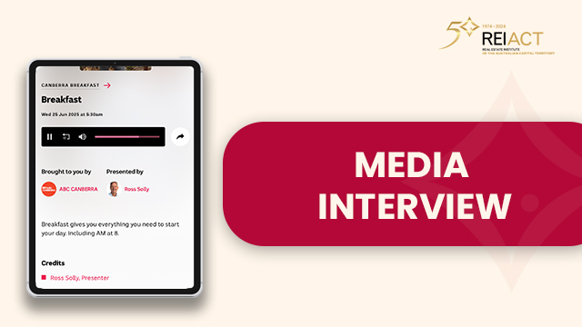 MEDIA INTERVIEW: REIACT CEO MARIA EDWARDS ON THE 2025 ACT BUDGET